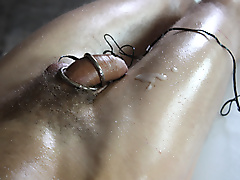 luke desmond sebastian kane blowjob masturbation eating bondage domination edging fetish british young large dick uncut blindfold milking rope